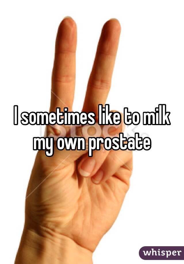 Milking The Prostate